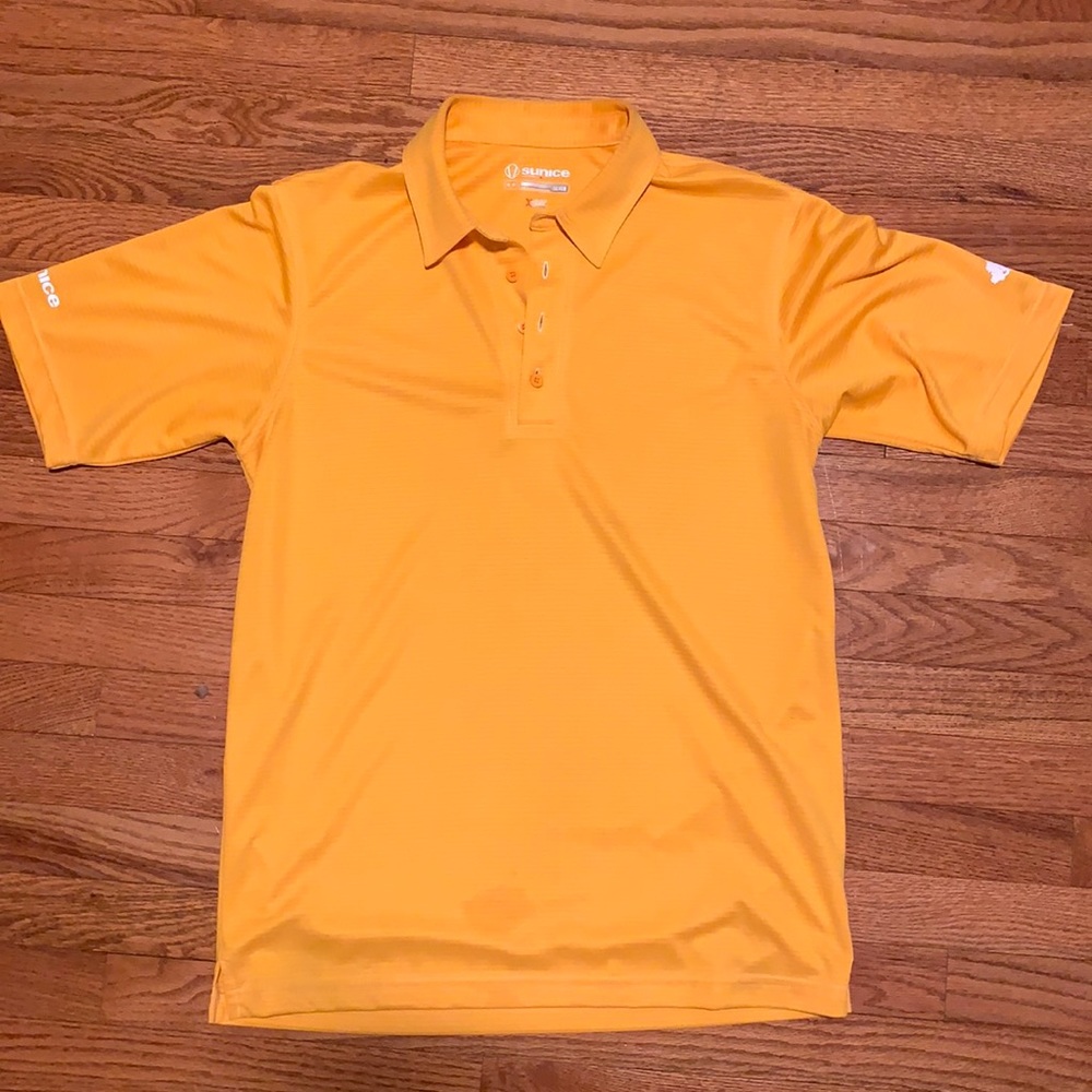 Sunice Golf polo w/ silver xstatic Medium